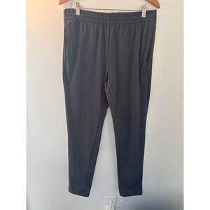 Spyder Active Fleece Lined Leggings Medium Gray Stretch Jogger Warm Pants